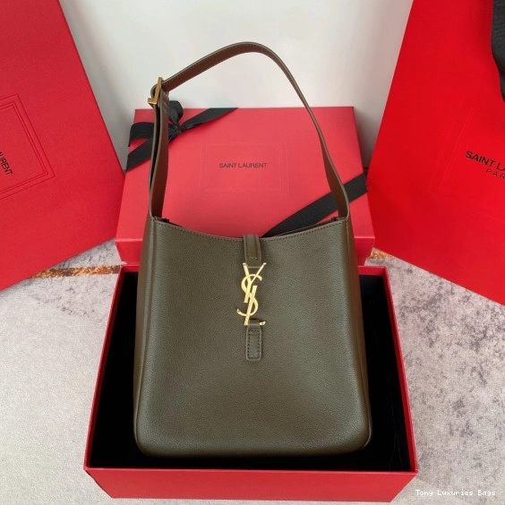Tony Luxuries 7 SMALL YSL HOBO SOFT À LE BAG-23*22*8CM 5 0825